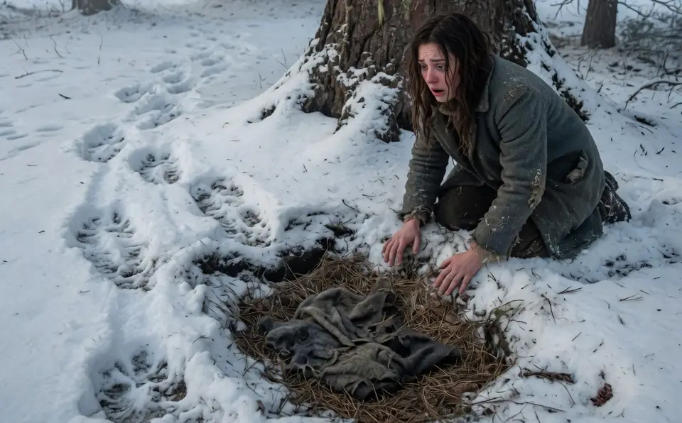 She Left Her Newborn in the Freezing Woods! Seven Years Later, She ...