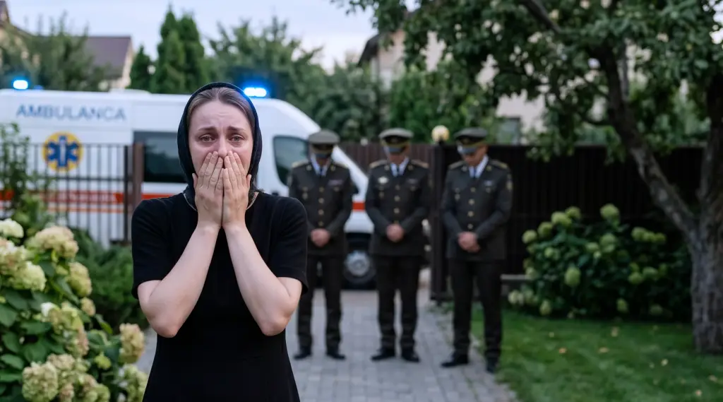 «Я вже написала тобі некролог»: молодший лейтенант зробив сюрприз дружині, але на власному подвір'ї зустрів швидку та капелана