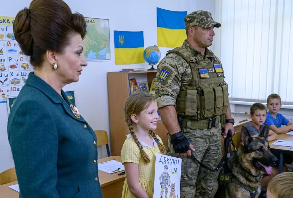 Вчителька висміяла дівчинку за "вигаданого" тата-героя! Але наступного ранку двері класу відчинилися, і їй довелося гірко пошкодувати...