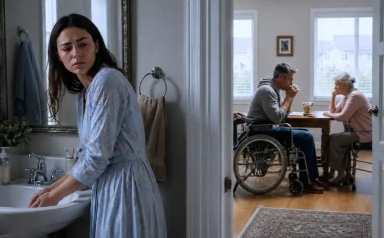 She spent 6 months nursing her paralyzed husband! Then she looked under his mother's armchair and uncovered a sickening lie...