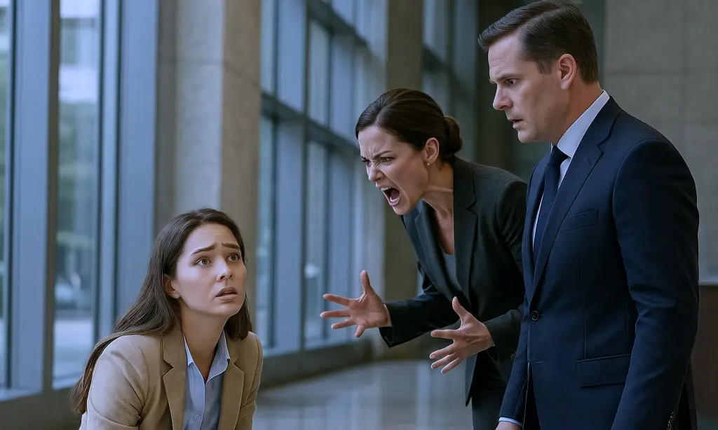I Was About to Be Fired for Helping a Fallen Old Man! Then the Ruthless CEO Walked In, Froze, and Called Him 'Dad!'...