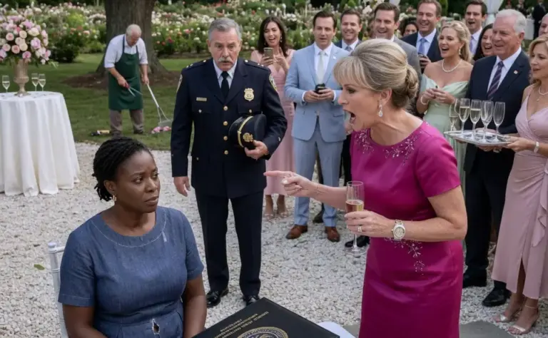 She Waited 20 Years to Crash This High-Society Wedding! What She Handed the Security Guard Changed Everything...