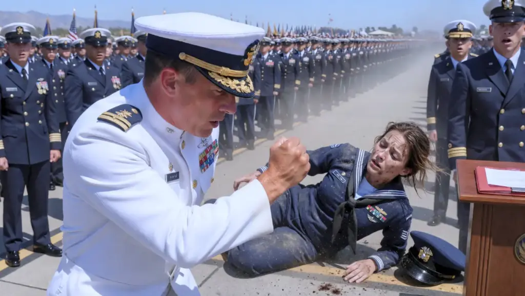 The Admiral Slapped a Lowly Supply Clerk to Prove a Point! He Had No Idea She Was a Legendary Tier-1 SEAL...