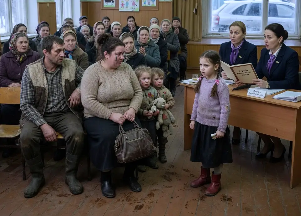 П'ять жінок зі скандалом втекли від цих сиріт. А вона залишилася попри погрози старости і плітки. Коли 8-річна дівчинка взяла слово, всі завмерли...