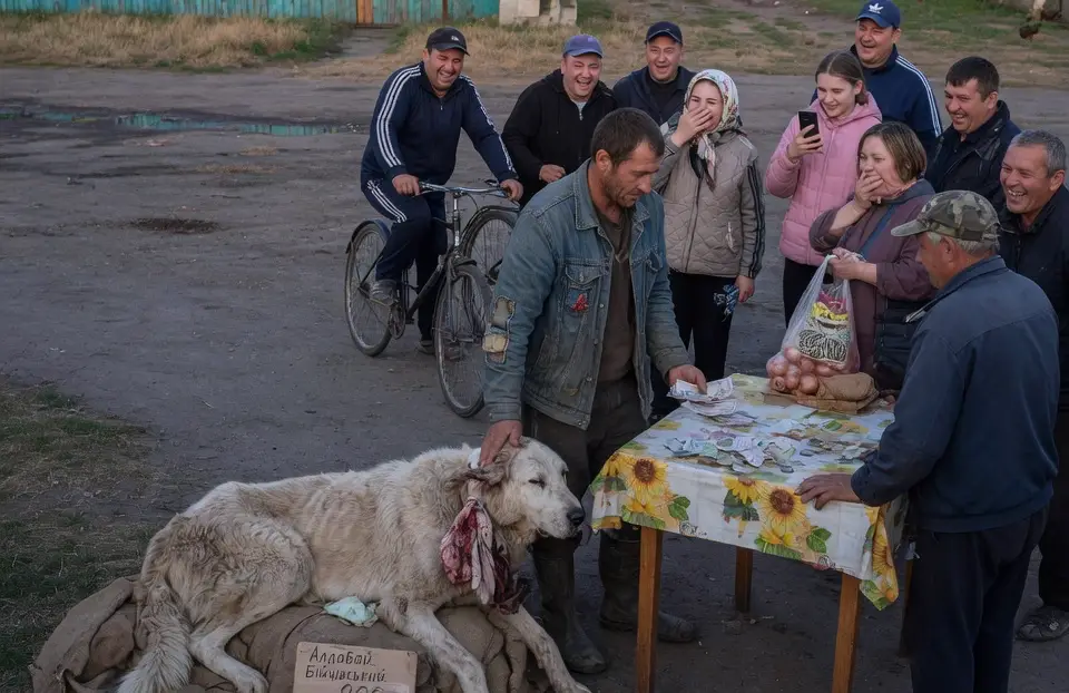 Всі сміялися, коли батько віддав останні гроші за вмираючого пса! Але те, що тварина зробила в заметіль, змусить вас плакати...