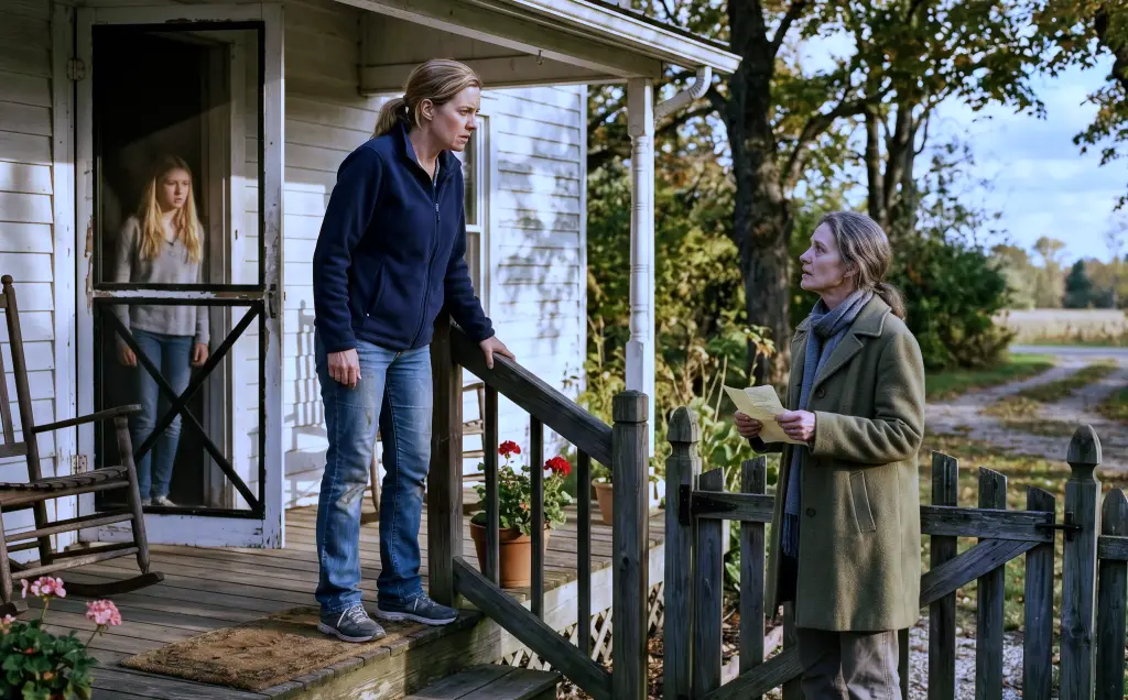 A stranger said Claire had raised the wrong daughter! The next morning, a teenage girl opened a broken door—and Claire saw her own face staring back...