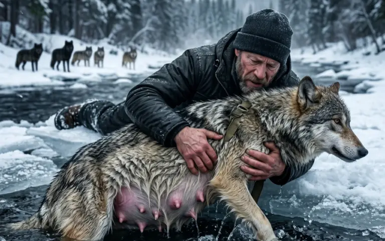 A Trucker Missed His Daughter’s Concert to Save a Wolf! The Road Brought Him Back to Her...