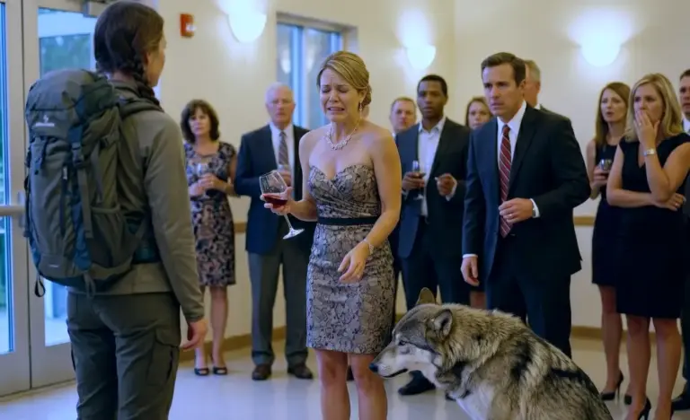 She came to her high school reunion with a wolf! Minutes later, the woman who ruined her childhood was lying on the floor… begging her for help...