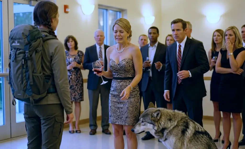 She came to her high school reunion with a wolf! Minutes later, the woman who ruined her childhood was lying on the floor… begging her for help...