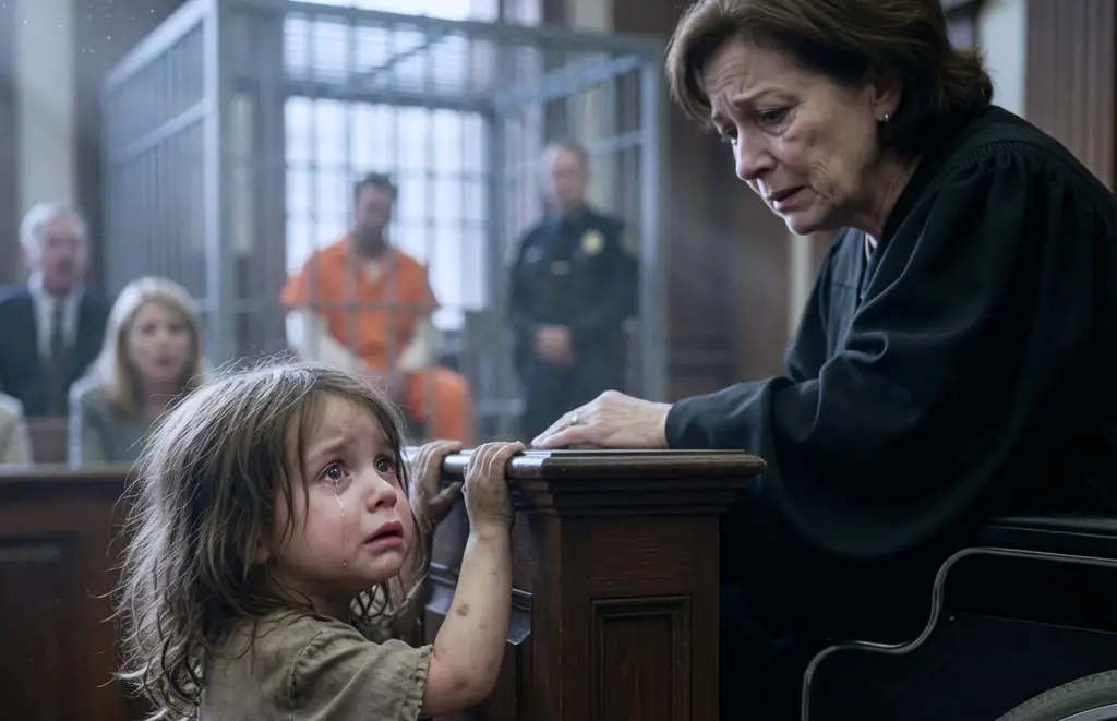 A 5-Year-Old Walked Into Court and Told the Judge: “Let My Daddy Come Home… and I’ll Help Your Legs Remember”