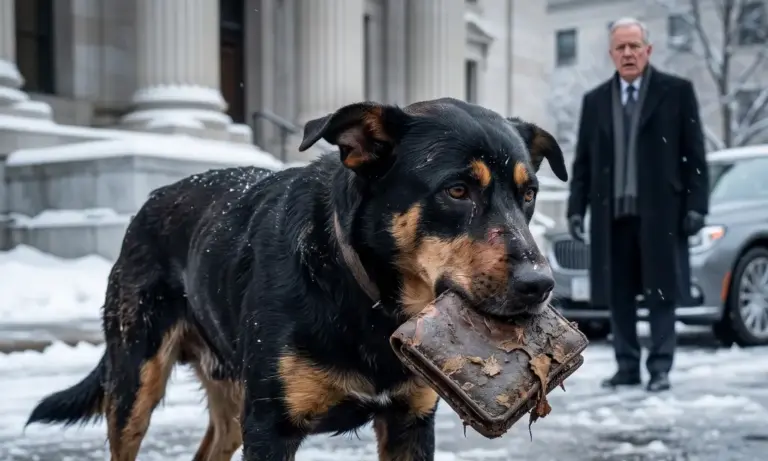 A Condemned Man Asked to See His Dog One Last Time—By Dawn, Ranger Was Standing at the Judge’s SUV With Something in His Mouth