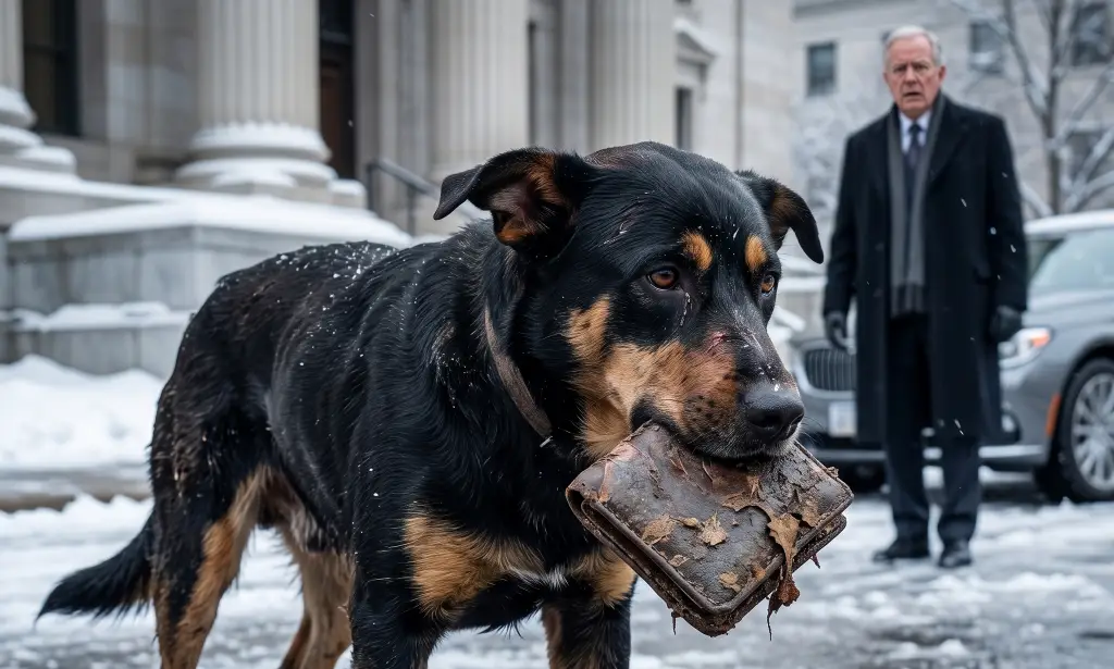 A Condemned Man Asked to See His Dog One Last Time—By Dawn, Ranger Was Standing at the Judge’s SUV With Something in His Mouth