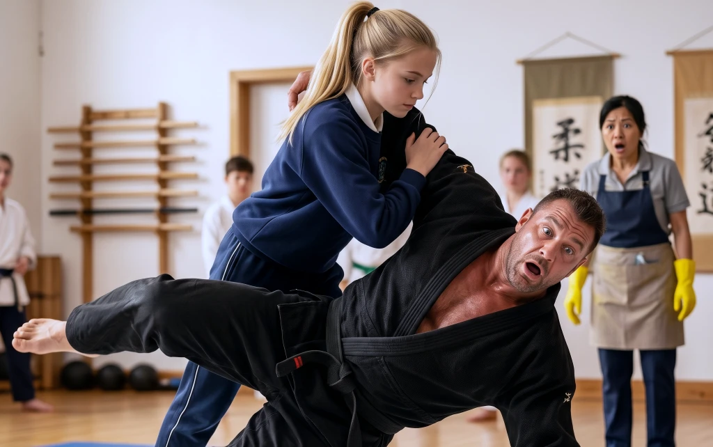He Grabbed the Cleaner’s Daughter to Take Her Phone! He Didn’t Know What Her Grandfather Had Taught Her...