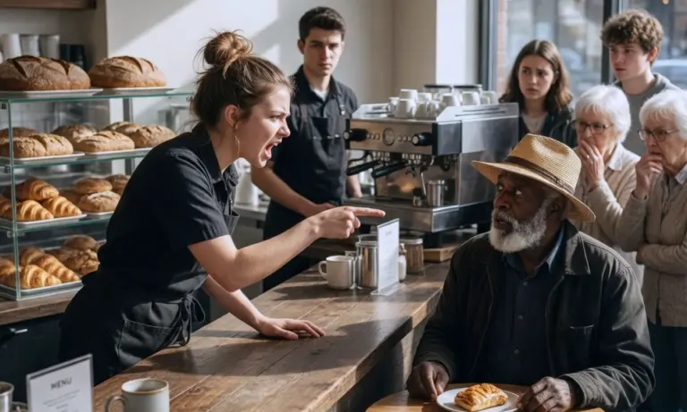 The Founder Sat Quietly in His Own Café Until He Heard How Customers Were Being Chosen
