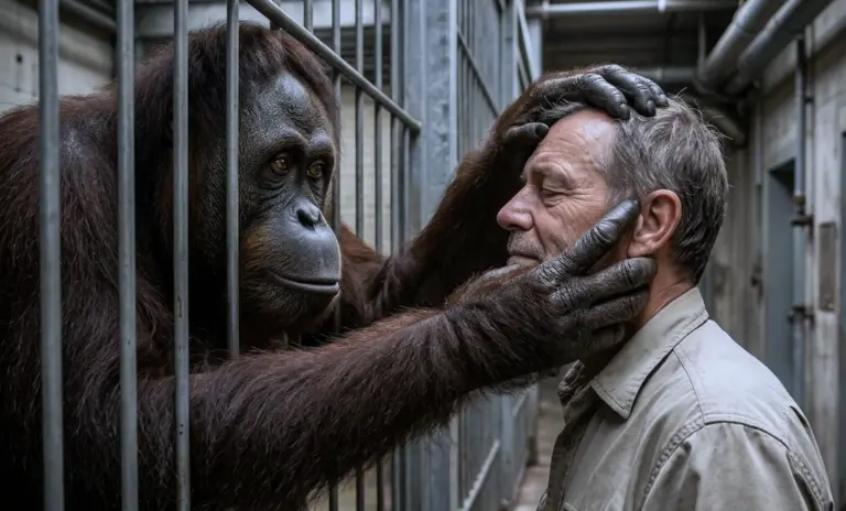 The Bornean Orangutan Wouldn’t Let Go of His Keeper’s Sleeve — Then the Staff Learned Why