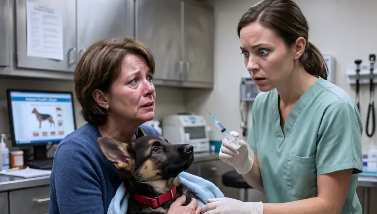 The Euthanasia Form Was Signed—Then the Veterinarian Looked Under His Collar