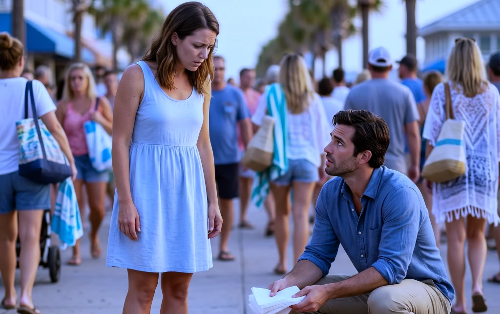 She Met Him After He Shattered Her Watermelon on the Gulf! Days Later, He Turned Around in Her Company’s Conference Room—as the Executive Over Her Entire Department...