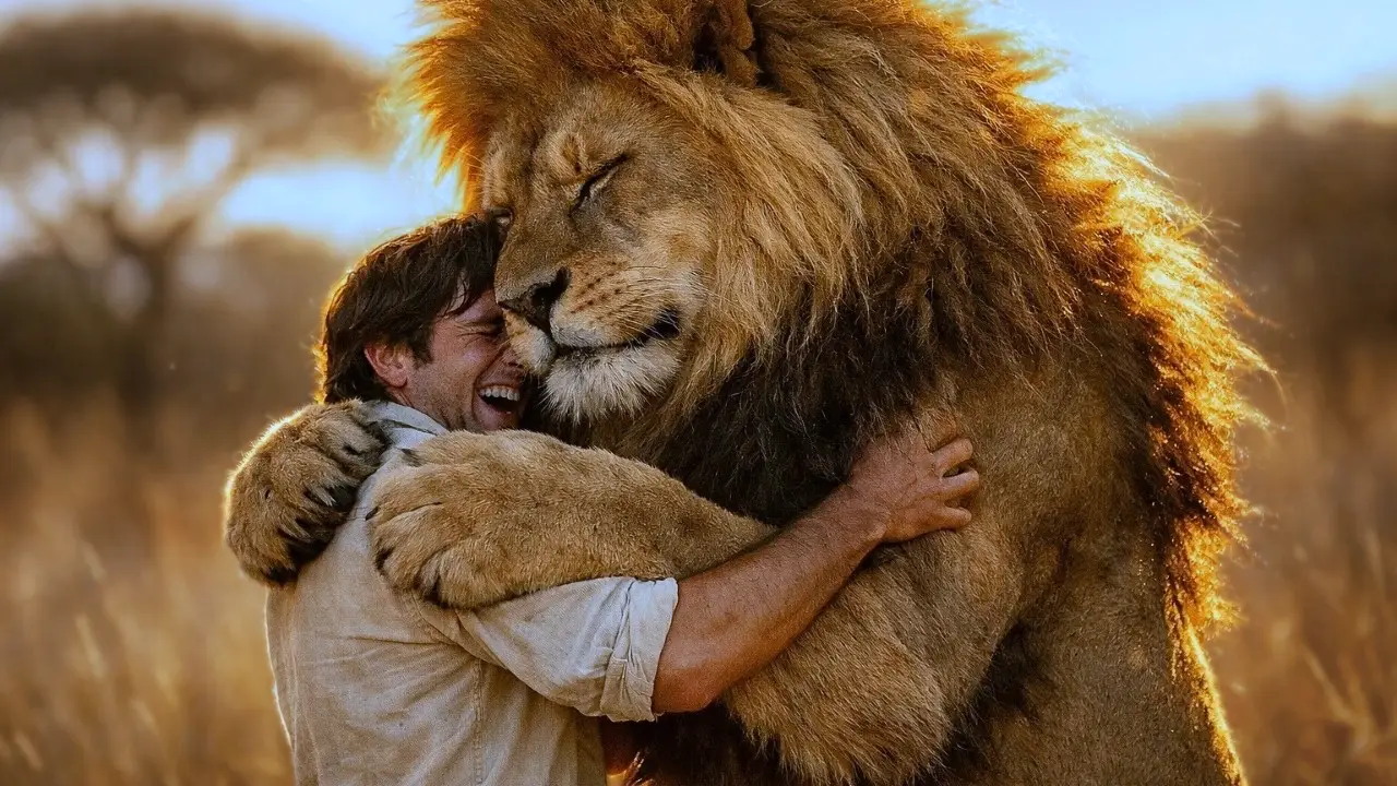 In 1969, two men bought a lion cub in a Chicago store! When he grew too ...
