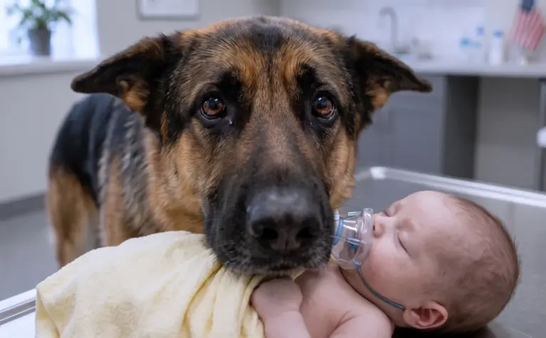 A desperate mother risked everything to sneak a disaster dog into the ICU, only to watch the animal uncover a hidden danger the doctors had completely missed