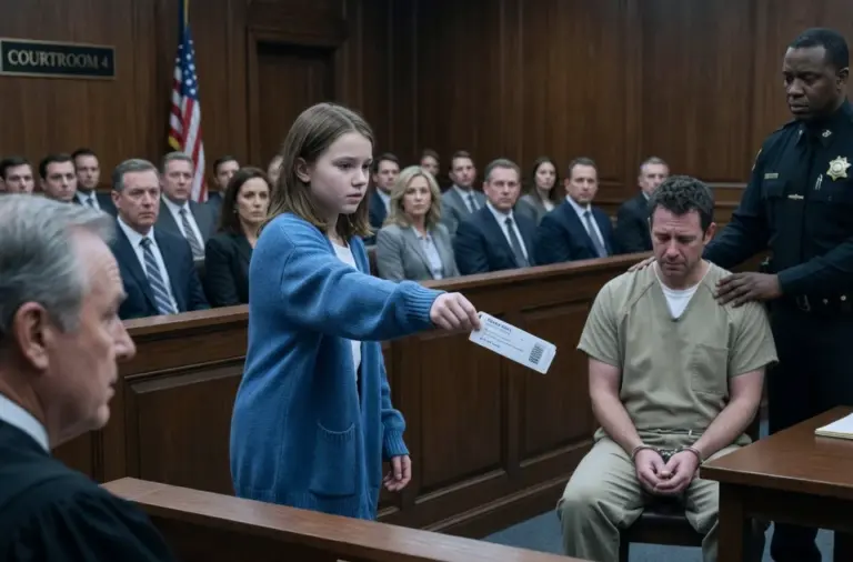 She Asked the Judge to Stand for Her Father—Then the Missing File Appeared