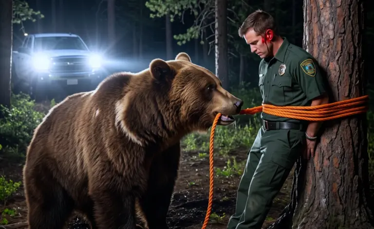 The Grizzly Had the Rope in His Teeth—Then Jonah Recognized the Scar