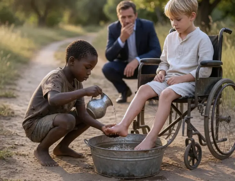 A Stranger Climbed the Wall With Warm Water and Changed a Family