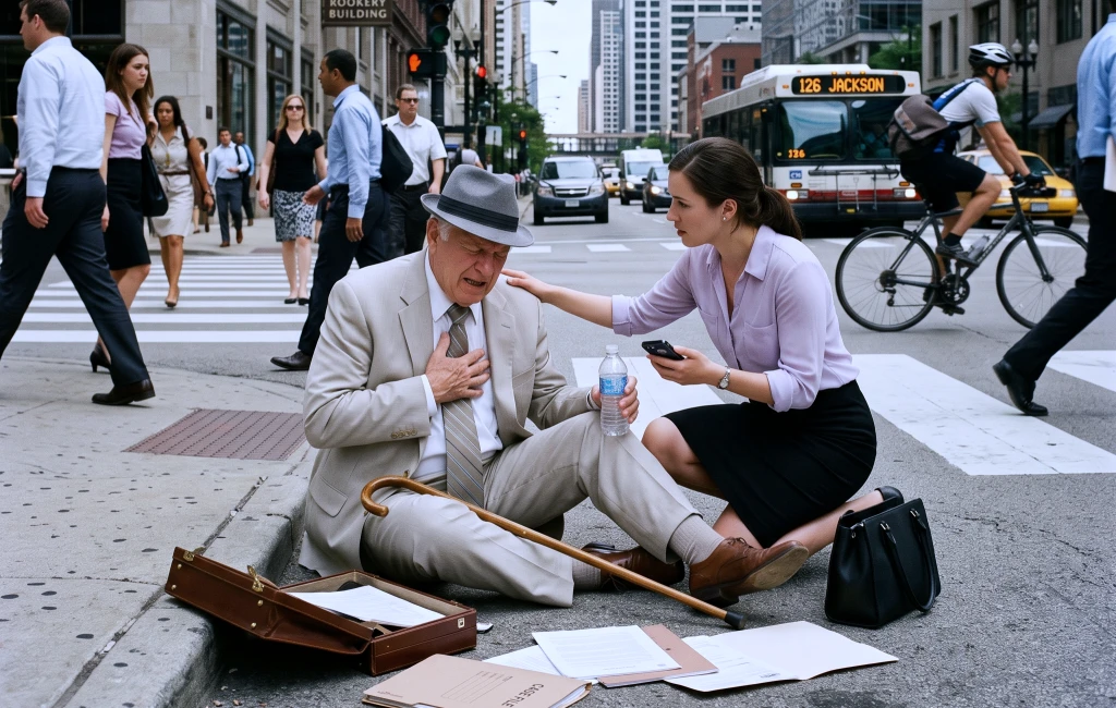 She Missed Her Job Interview to Save a Stranger. The Next Day, the Company Founder Saw Her Late Father’s Worn Silver Pen—and Went Pale…