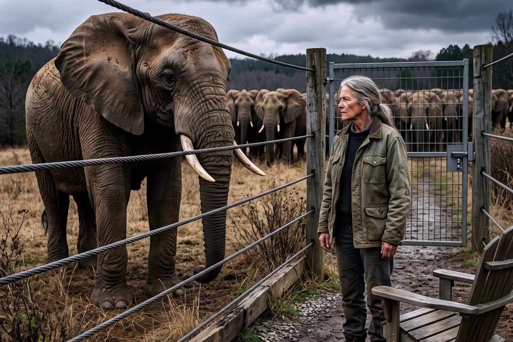 After the Refuge Founder Died, 21 Elephants Walked to His Empty House—But His Widow’s Secret Could Tear the Herd Apart Forever
