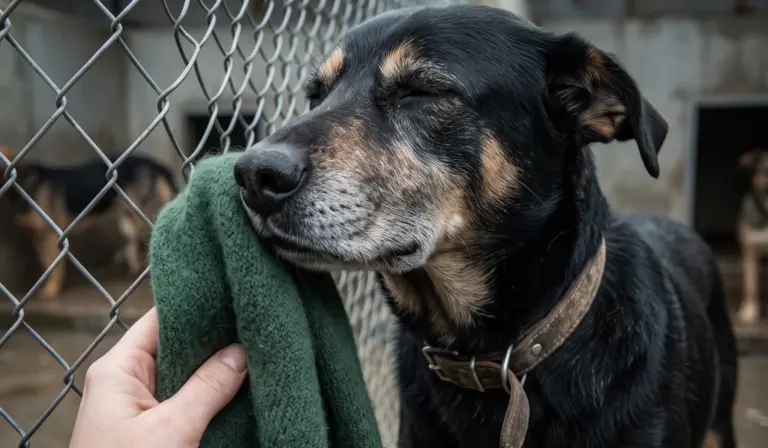 Every Morning, an Old Dog Slept on My Mother’s Grave—Then I Saw the Name on Her Collar