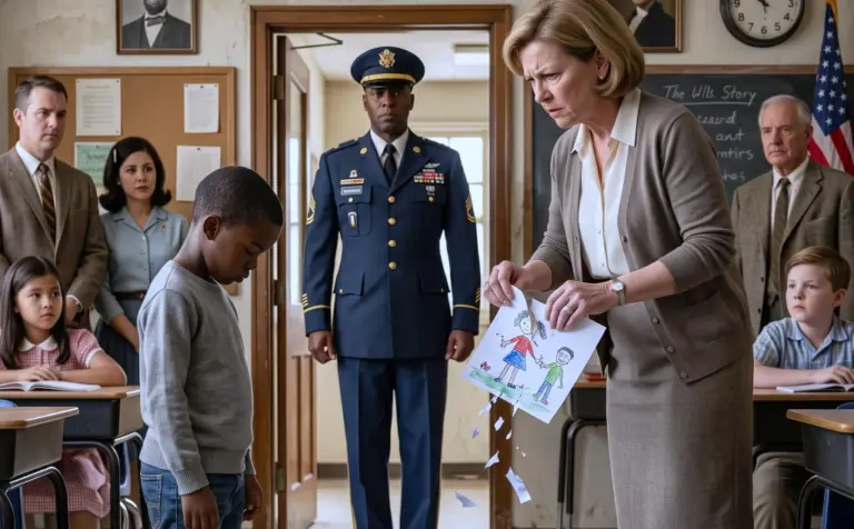 The Boy Said His Father Was a General, But His Teacher Saw Only His Apartment