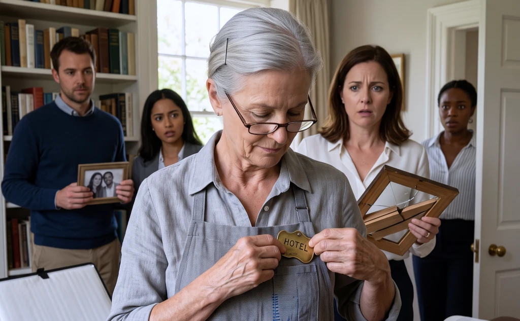 She Treated the Quiet Housekeeper Like Part of the Furniture—Until a Broken Frame Revealed Who Had Been Watching Her All Weekend