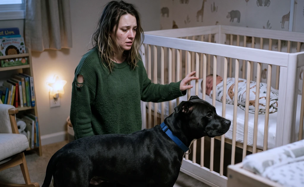 The Nanny Said Their Rescue Dog Tried to Attack Her! The Nursery Camera Told a Different Story...
