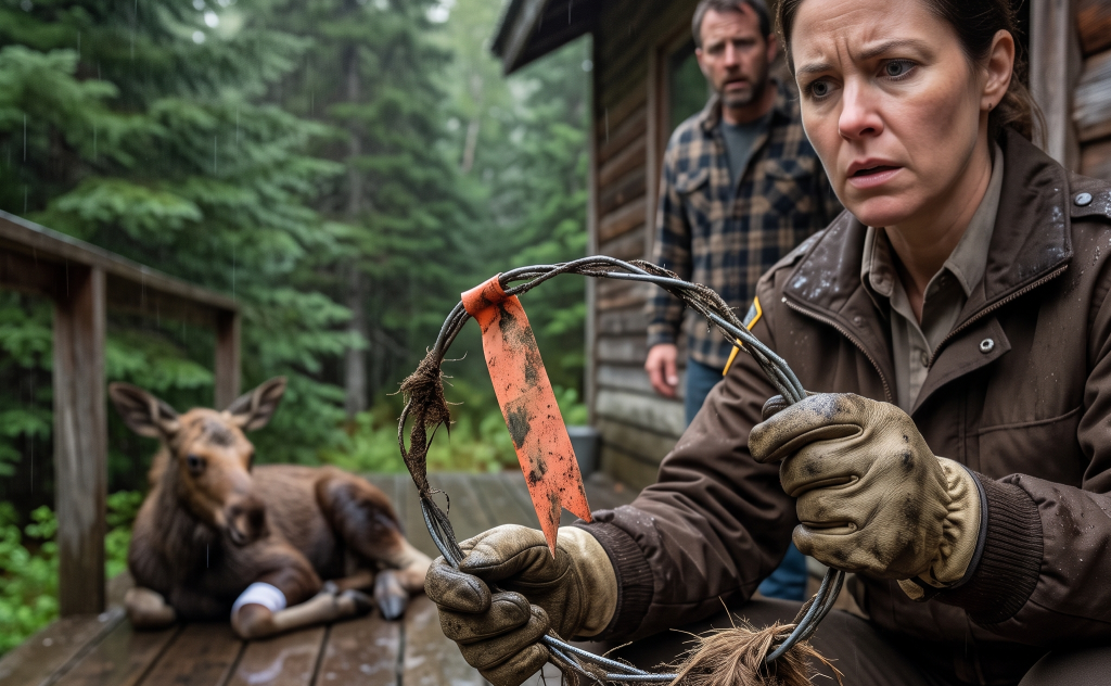 He Found a Wounded Moose Calf Under His Porch — But Saving Her Meant Letting Her Go