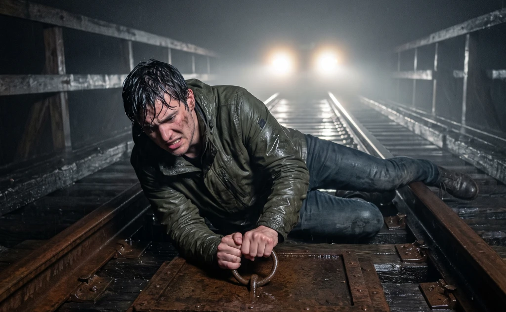 He Opened a Hidden Hatch Under an Abandoned Railroad Bridge and Found a Warning Inside