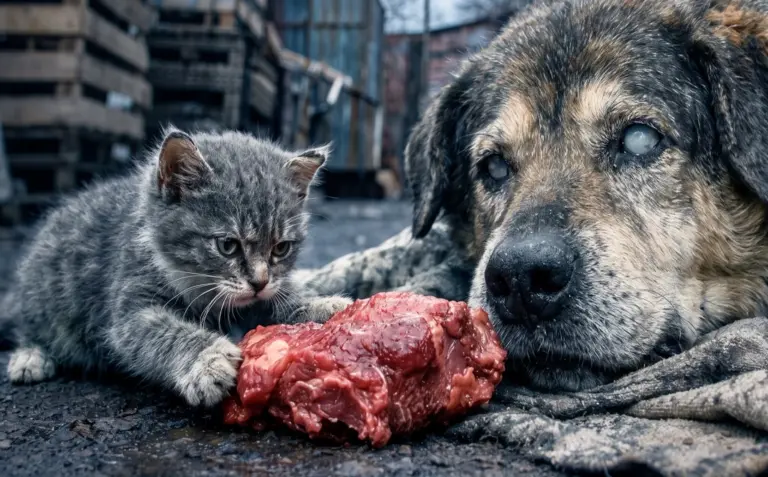 The Kitten Stole Meat From Her Counter—Then She Followed Him Behind the Market