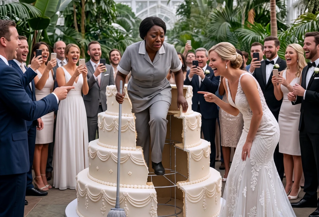 The Bride Invited the Cleaning Woman to a Black-Tie Wedding While Her Friends Smirked—Then Anna Found Her Own Photograph in the Reception Program