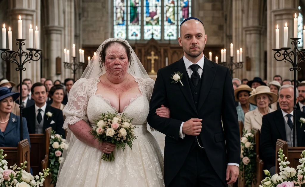 Two Hundred Guests Raised Their Phones to Film the “Ugliest Bride”—But When Her Husband Saw Blood Seeping Through Her Wedding Dress, He Asked One Question No One in St. Anne’s Wanted Answered