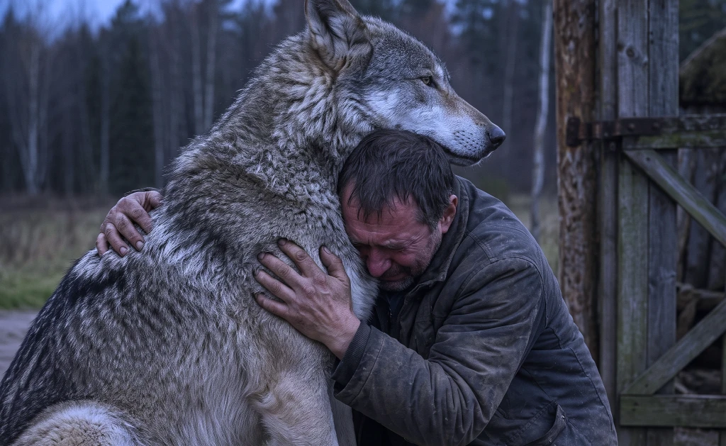 For Five Winters, the Same Gray Wolf Appeared at the Locked Gate of an Empty Minnesota Cabin! Then Walter Called the Man Who Had Refused to Return...