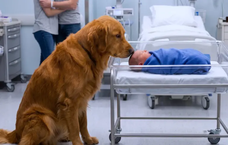 The Hospital Wouldn’t Let His Dog Into the Maternity Ward—Until the Dog Found the Right Door