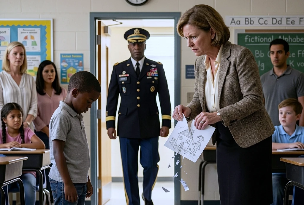 The Teacher Tore Up His Essay Because She Didn’t Believe Who His Father Was