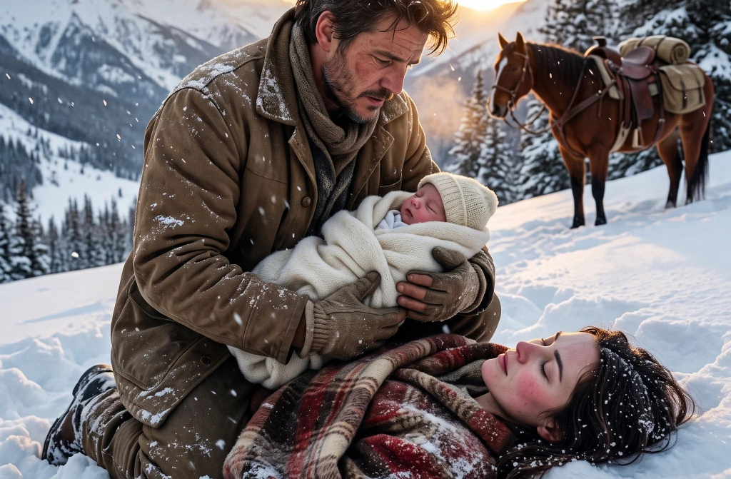 He Found a Baby’s Hand in the Snow Before He Saw the Woman Holding Him