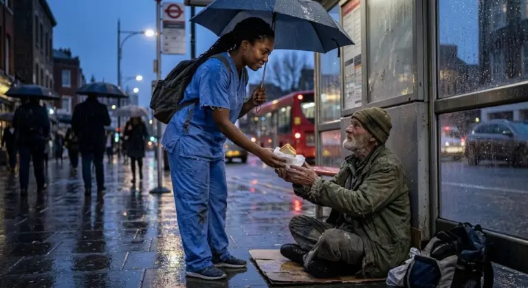 I Brought Coffee to a Man at My Bus Stop! Then the Pentagon Came Looking for Him...