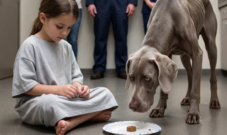 A Quiet 7-Year-Old Got a Grieving Dog to Eat Again—Then Her Mother Realized the Dangerous Burden Everyone Had Placed on Her