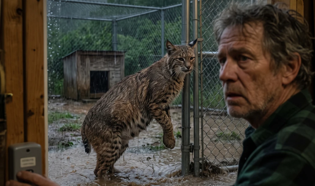 A Pregnant Bobcat Came Back in the Rain—But the Kitten Who Learned My Voice Forced Me to Choose Between Love and Letting Go