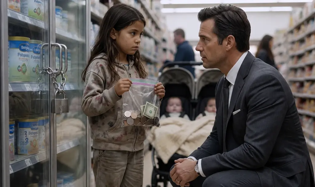 A Little Girl Asked a Stranger to Buy Baby Formula—Then Her Mother Saw His Name and Said, “You Wrote That I Chose to Leave”