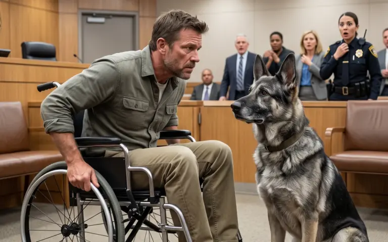 The Army Came to Take His Aging War Dog—Then Thor Froze in Federal Court and Stared at a Door No One Was Supposed to Open
