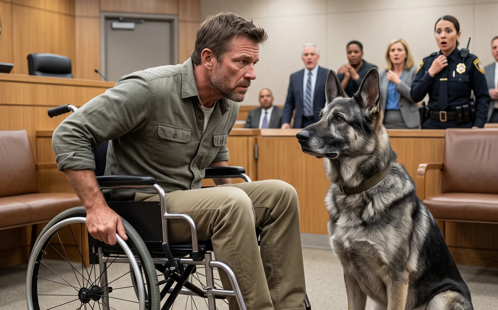 The Army Came to Take His Aging War Dog—Then Thor Froze in Federal Court and Stared at a Door No One Was Supposed to Open