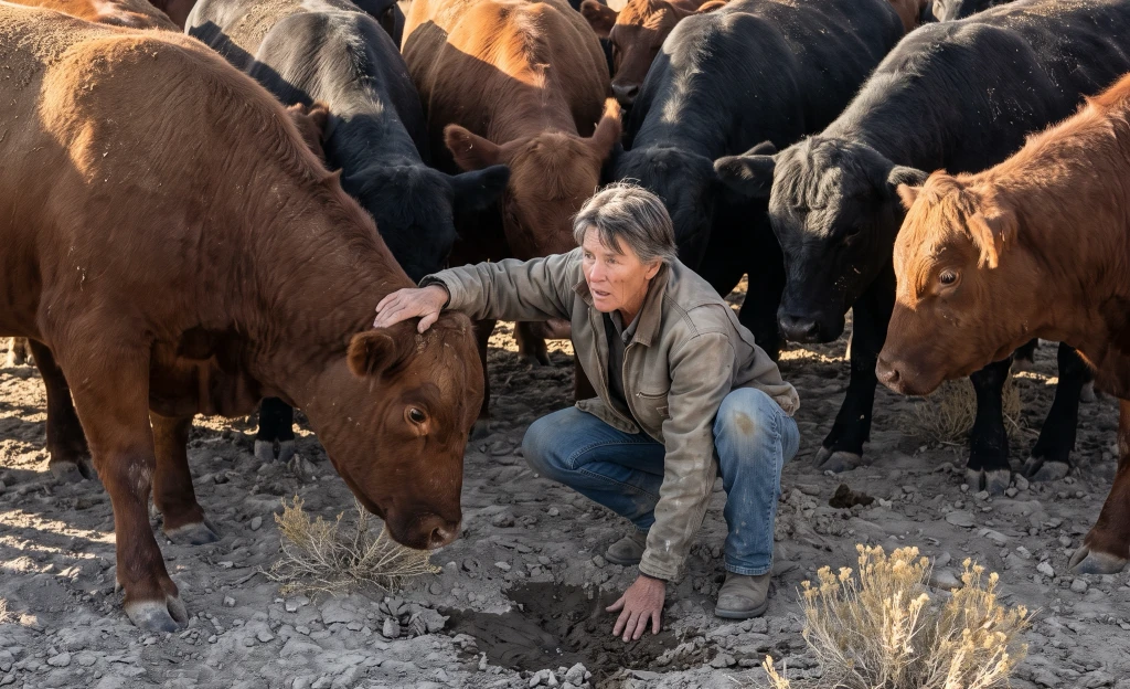 They Laughed at the Widow Who Kept 20 Bulls—Then Every Bull Began Standing Over the Same Patch of Dead Ground