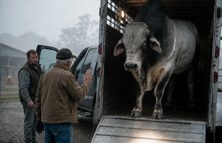 A 2,000-Pound Bull Was Delivered to the Wrong Farm. When the Driver Reached for a Prod, an Old Dairyman Saw What Six Men Had Missed