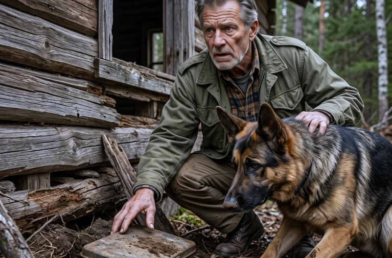 His Retired Military Dog Dug Up a Buried Steel Door—Then a Buyer Offered $365,000 on One Condition
